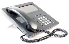 AVAYA 9641G IP Desktop Telefon VoIP-Systemtelefon Touch Farbdisplay Schwarz
