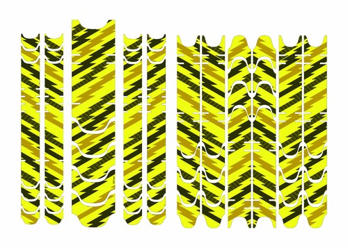 Rahmenaufkleber set neon - rahmenaufkleber,