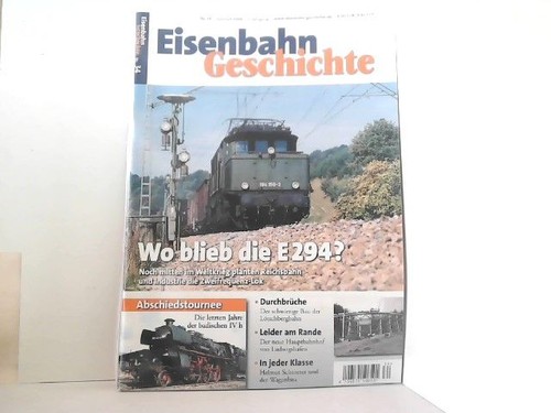Eisenbahn geschichte heft - eisenbahn,
