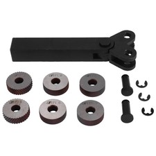 7 StüCk Doppel Rad RäNdel Werkzeug Satz 0,5 Mm 1 Mm 2 Mm Linear Rad Satz St5651
