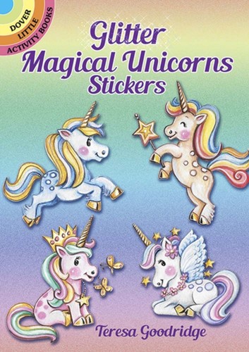 Glitter magical unicorns - magical,