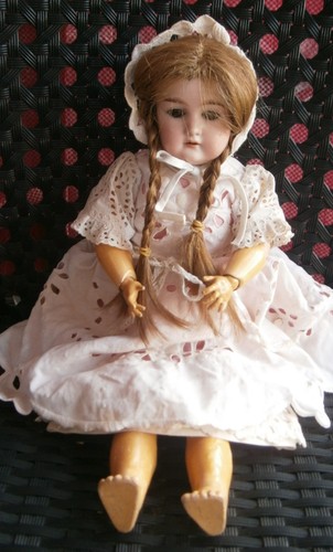 Antike porzellankopf puppe - antike,