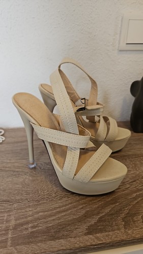 High heels beige - heels, mit