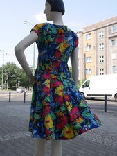 MISS JOY Kleid 36 floral Sommerkleid 90er TRUE VINTAGE floral sun dress 90s