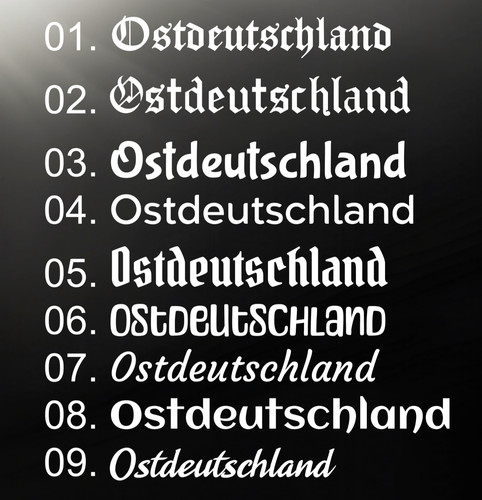 Ostdeutschland auto - 2, x