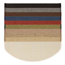 15 x Stufenmatten Halbrund Pure Nature 100% Sisal Treppenstufen 23,5 x 65 cm