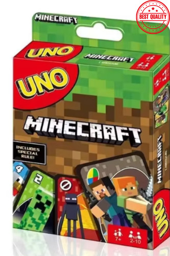 Uno minecraft kartenspiel - uno,