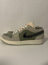 Neu Nike Air Jordan 1 Low Craft SE Olive Green Schuhe