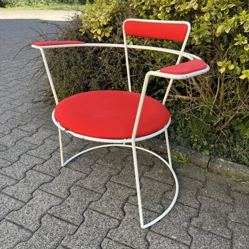 Stuhl metall midcentury - stuhl,