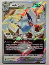 Pokemon Lugia V Star Silberne