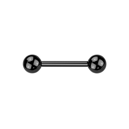 2mm schwarzer barbell - 2mm,