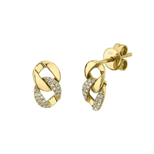 14k gelbgold diamant - 14k,
