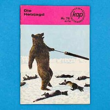 KAP DDR Krimiheft Nr. 76 Die