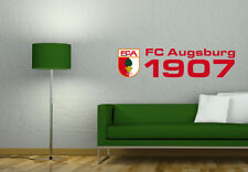 Wandtattoo FC Augsburg 1907 Wandbild Fußball Fan-Artikel Augsburg Sport Fans