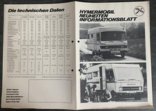Prospekt ERIBA Hymermobil 540