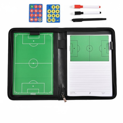 Tragbare fußball trainermappe - tragbare, fußball-trainermappe