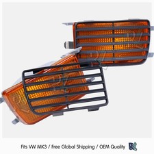Frontblinker Gitter Stoßstange L/D VW Golf MK3 Vento GTI