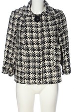 JOLINA VILLE Übergangsmantel Damen Mantel Gr. DE 38 schwarz-weiß Casual-Look