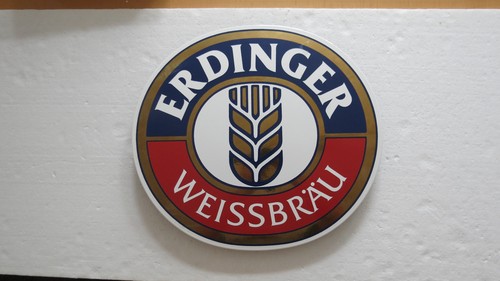 Erdinger weissbräu emaille - erdinger,