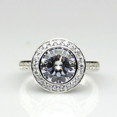 Rund diamant lünette - 2,50,