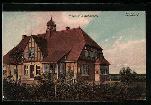 Ansichtskarte meldorf - ansichtskarte,
