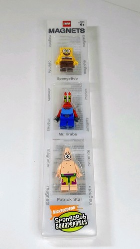 Lego magnet set spongebob - lego,