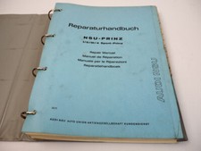 NSU Prinz 1 2 3 4 Sport Prinz Reparaturhandbuch Repair Manual Werkstatthandbuch