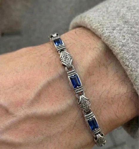 925 sterling silber saphir - 925,