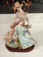 Victoriannisches Romantisches Paar  Vintage Antikität Frankreich