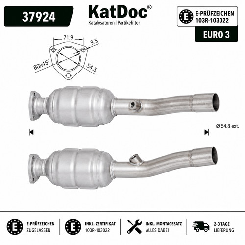 Katalysator bora golf - katalysator, vw