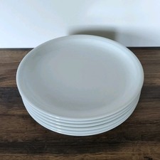 Thomas Trend weiß 6 große flache Speiseteller Teller 26 cm Top Zustand 