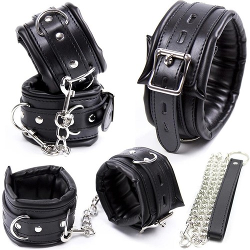 Leder halsband knöchel - halsband,