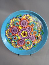 Tablett DDR 70er Jahre Flower