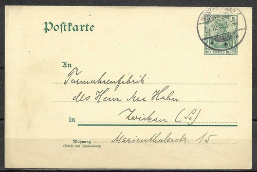 1902 ganzsachenpostk p 64 - dr, ganzsachenpostk.