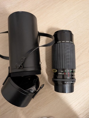 Sigma high speed zoom - sigma,