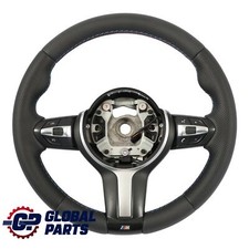 BMW F06 F07 F10 F11 LCI F12 F13 NEU Schwarzes Leder M Sport Lenkrad