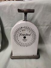 Krups Ideal Fabrikmarke D.R.G.M. - Keramik Küchenwaage - ohne Schale ohne Zeiger