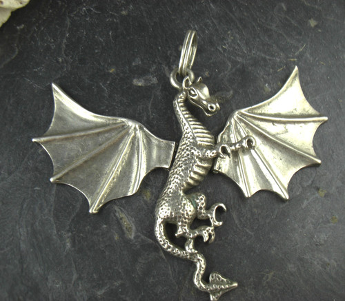 Anhänger kette großer drache - anhänger,