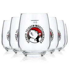6x Württemberger Wein Glas