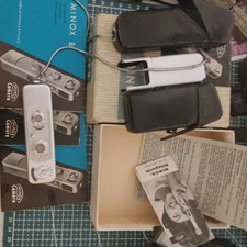 Minox B , Mini-Kamera, Sucherkamera ++ läuft ++ full set film