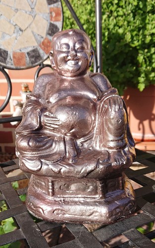 Sitzender dicker fetter - sitzender,