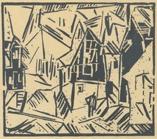 Lyonel Feininger - Dorf -