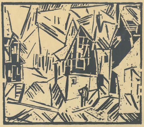 Lyonel feininger dorf - feininger,