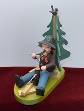 Räuchermann Erzgebirge Waldarbeiter Wolfgang Braun Deutschneudorf 2006