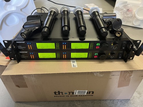 Shure ur4d ur2 beta58a set - ur4d+, p8