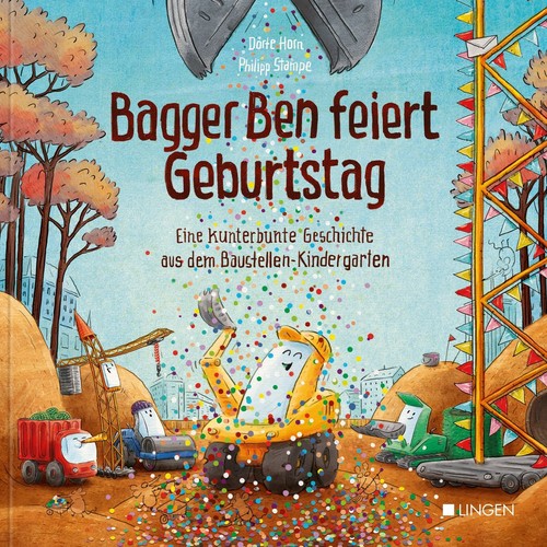 Bagger ben feiert geburtstag - bagger,