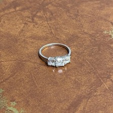 Vintage klassischer 925 massiv