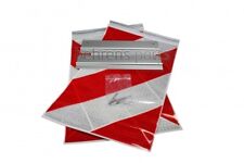 Warnflaggensatz mit Alu-Halter