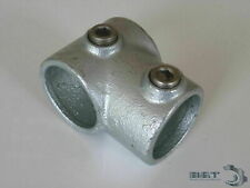 Rohrverbinder Temperguss T Stück kurz  Ø 21,3 bis 48,3 mm vollbadverzinkt (T101)