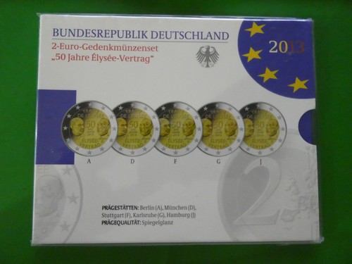 Brd euro 50 jahre - 50,